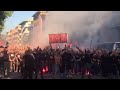 corteo curva sud milano finale coppa italia 2015 2016