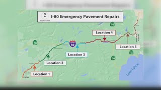 Construction to cause possible delays on I-80 in Nevada, Sierra counties