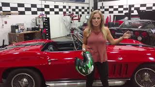 TV Personality Cristy Lee at the Corvette Museum