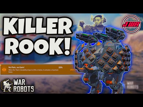 [WR] ¡Esta nueva construcción de Rook Titan está ROTA! Actualización de War Robots 10.3 Juego de Room Titan #Warrobots