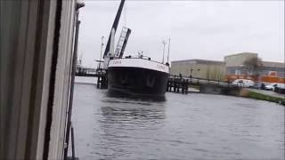 Scheepvaart in de Nauernasche Vaart  de Caria  part 3