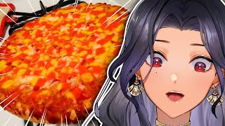 【HANDCAM】Let's make Candy Corn Pizza.💀🍕🍬🧡 【NIJISANJI EN | Scarle Yonaguni】