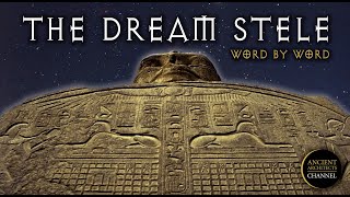 The Dream Stele of the Great Sphinx of Egypt: Word by Word | Ancient Architects