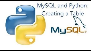MySQL and Python: Creating a Table