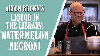 Liquor In the Library: Watermelon Negroni