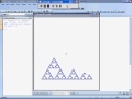 Sierpinski-Triangle fractal with Python turtle