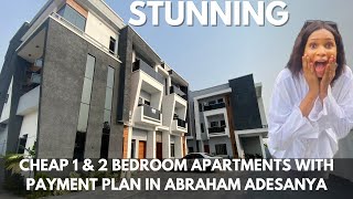 Inside a cheap 1 \u0026 2 bedroom apartments for sale in lekki phase 2, Abraham Adesanya, Ajah , Lagos