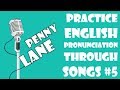 Learn English with songs - Penny Lane by The Beatles - English pronunciation course