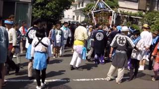 平成２9年　茅ヶ崎市室田　八王子神社例大祭 昼から宮入まで