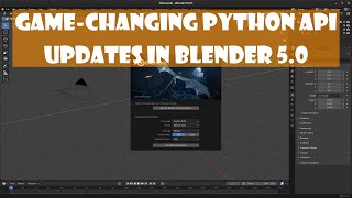 Blender 5.0 Python API Explained: Breaking Changes You NEED to Know!