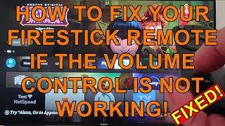 Firestick Remote Volume not Working? How to Fix it