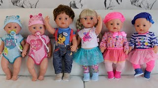 New Baby born dolls 2018 Unboxing Review - Baby Dolls Nursery Toys Kids pretend play