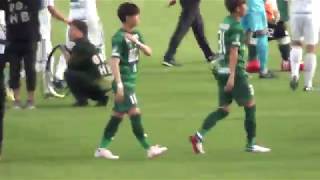 2018.5.6  FC岐阜VS松本　　選手入場