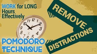 Remove Distraction: How to use Pomodoro Technique(Hindi) for Studying and Work. Hum Jeetenge.
