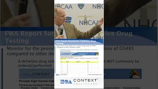 Using Reports from Context 4 Healthcare, Inc. to Detect Aberrant Claims Patterns PART 1