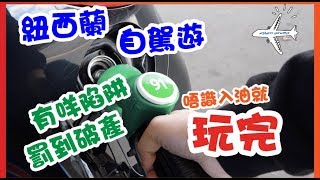 【旅行迆拍】出國租車唔洗怕，紐西蘭自駕須知，自由入油要點加滿