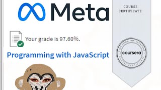 Programming with JavaScript | Full Review | Meta Front-End Developer Certificate | Coursera 2023