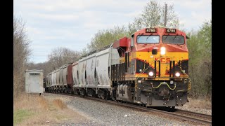 CP 7023 and more on CPKC Heavener Sub, 3-31-24-4-4-24