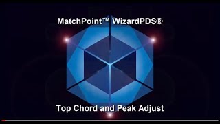 Wizard PDS: Top Chord and Peak Adjustment
