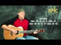 Learn Cat Stevens Wild World EZ beginner acoustic guitar song lesson with chords strumming patterns