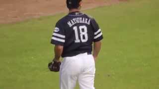 【プロ野球】2015.5.20　松坂大輔　『ブルペン　キャッチボール②』　オリックスVSソフトバンク　２軍戦　in  高知