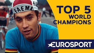 The Top 5  World Champions | Brad's Hall of Fame | Cycling | Eurosport