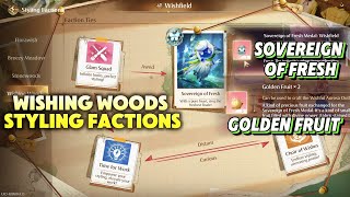 Golden Fruit | Wishing Woods Styling Factions | Sovereign of Fresh | Infinity Nikki