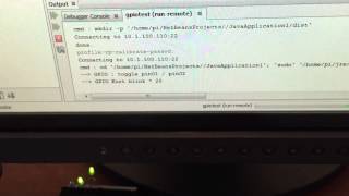 Netbeans Java Remote Debug on Raspberry Pi GPIO-test