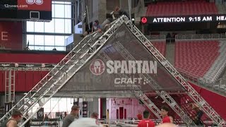 Spartan stadium race takes over State Farm Stadium