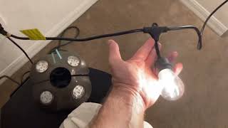 Addlon LED Outdoor String Lights Review | Dimmable Edison Vintage Shatterproof Bulbs