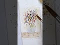 How to Paint Easy Watercolor Flower Cards | Preview of Full Realtime Tutorial #nowpaintthis