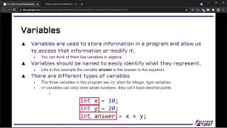 C1.1 Intro to Java Programming 2021