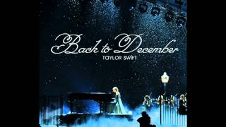 Back to December - Live at CMA Performance - Taylor Swift