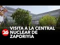 Visita a la central nuclear de Zaporiyia