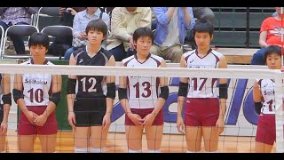 160502 バレー 黒鷲旗G3日目 PFU - 下北沢成徳高2  Volleyball Japan วอลเลย์บอล ญี่ปุ่น