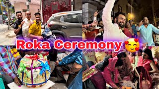 Roka Ceremony 😍🥳 | Jatin Sachdeva Vlogs