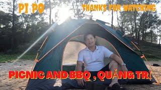 Picnic | BBQ bờ biển cửa Tùng Quảng trị | BBQ at  the beach | Quang Tri