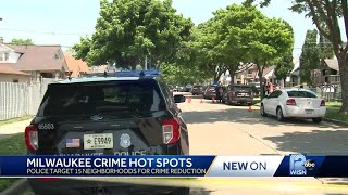 Milwaukee police identify crime hot spots