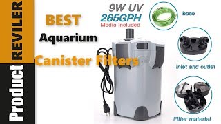 TOP 5: THE TRUTH ABOUT AQUARIM CONSIDER FILTERS :Filter vs Canister Filter!