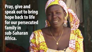 Rebecca brings hope to displaced widows