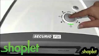 HSM - Securio P36 - Heavy Duty Paper Shredder