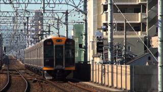 阪神1000系1204F 特急 梅田行き 阪神石屋川