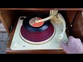 HMV Console Radiogram Contemporary 32 Model Test Run