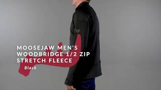 Moosejaw Mens Woodbridge 1/2 Zip Fleece