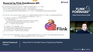 Using Flink for Versatile Feature Engineering Pipelines