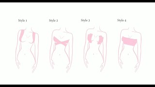 Instant breast lift  four styles boob tape roll TUTORIAL