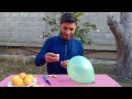 crazy balloons experiment easy balloon experiment try it home balloon experiment crazy shock