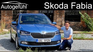 Skoda Fabia FULL REVIEW Facelift 2019 Estate Combi vs Hatch new neu - Autogefühl