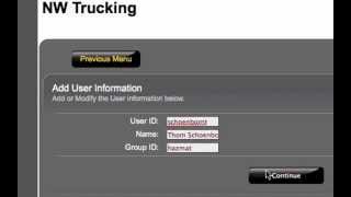 Add a Single User: PRO-TREAD User Guide