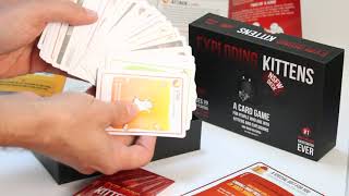 Exploding Kittens NSFW Unboxing
